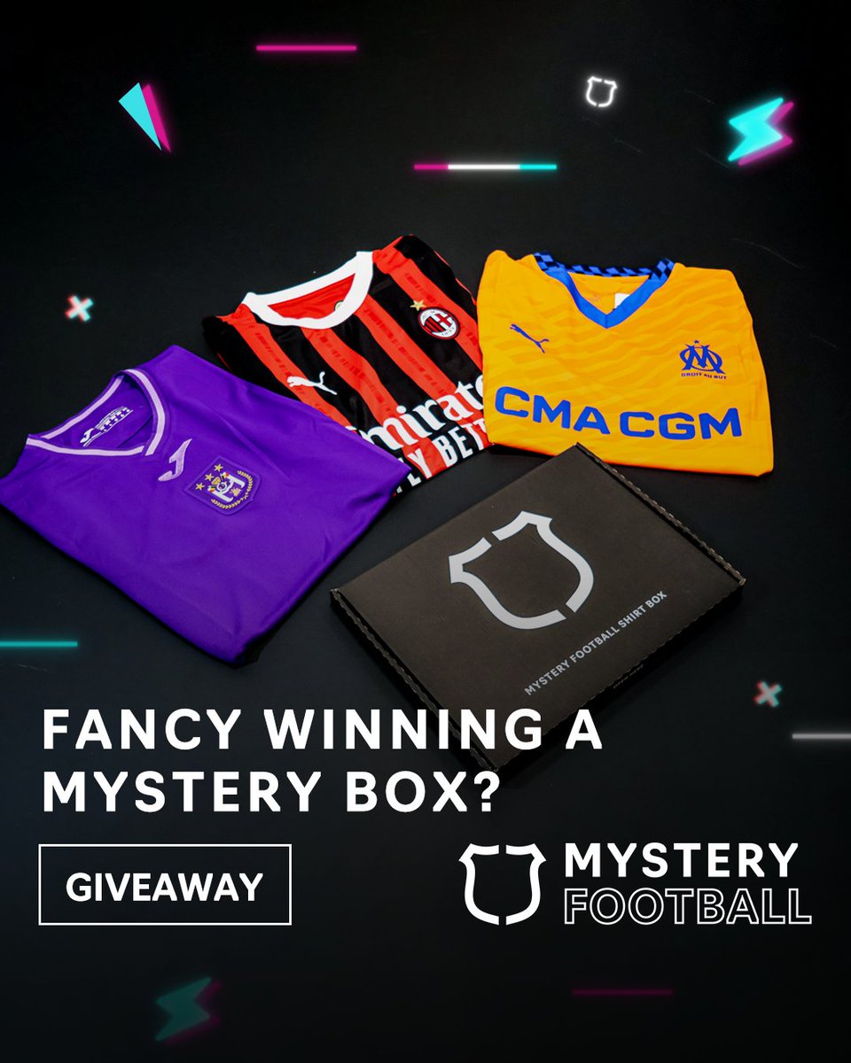 mysteryfootball's tweet image. To celebrate our Black Friday Sale we are giving away a Mystery Football Shirt Box to one lucky follower! 🏷️📦

To enter:
1️⃣ Repost this post
2️⃣ Follow Us

Good Luck! 🤞