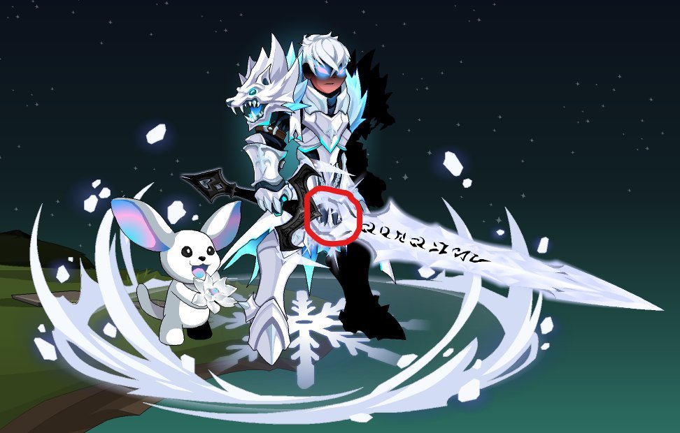 SideHide's tweet image. Would be really really nice to see shortened sword version without the part in red circle in the shop. @Alina_AE
