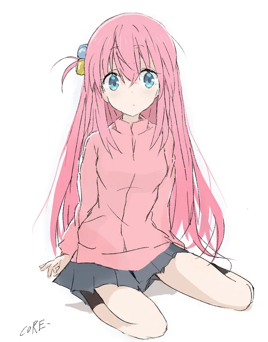 ぼっちちゃんぺたん座り (1/1) 