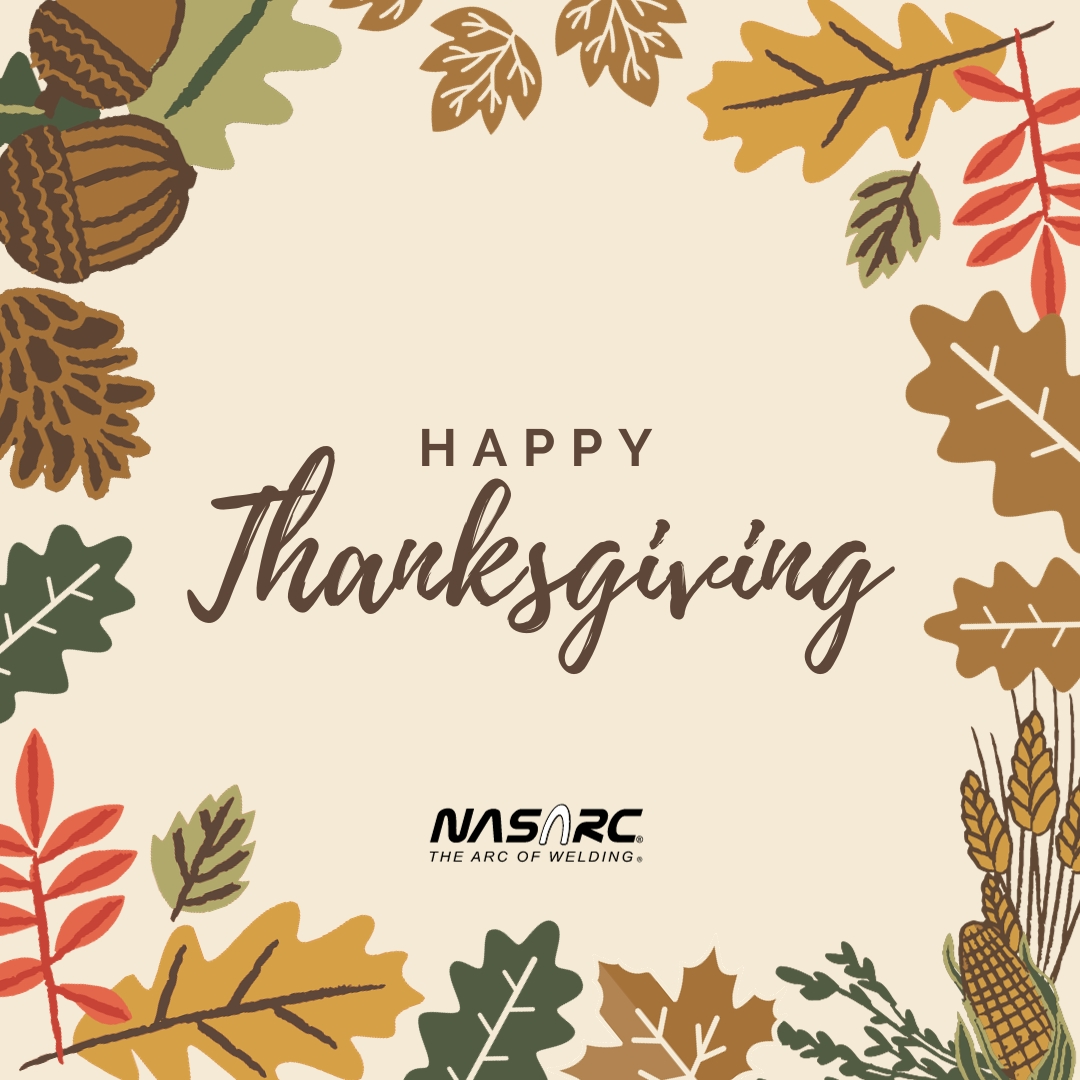 NasarcTech's tweet image. We are grateful for all of our hardworking employees, customers, friends, family, vendors and associates. We hope everyone stays safe and healthy and had a wonderful Thanksgiving holiday, from all of us at Nasarc Technologies! 🦃🍂