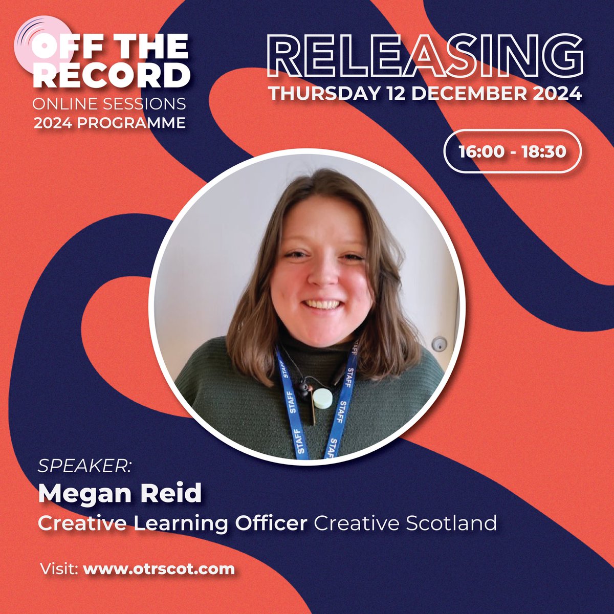 OTRScot's tweet photo. We’re delighted to announce our speakers for OTR presents Releasing 🔊

👉 Megan Reid @CreativeScots &amp; SJ Andersen @EmuBands 

Aged 16-25 and looking to dive into the world of digitally releasing? This event is for you! 

Book your free tickets 🔗 https://t.co/Mh3g7ZM3CM https://t.co/YvA3SIqX2D