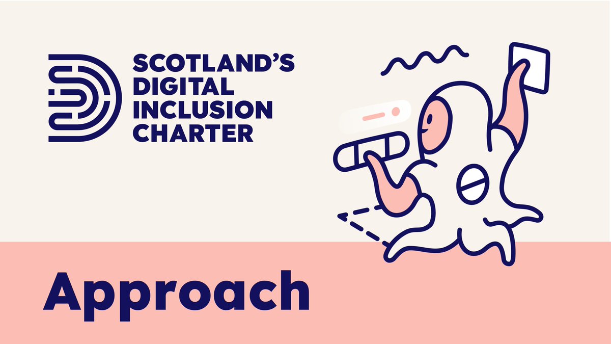 Curious about Scotland's Digital Inclusion Charter, but unsure about where to start? 
Over the next few months we'll be focusing on each individual pledge. 
We'll have our top tips and some insights from organisations already signed up. digitalinclusion.scot