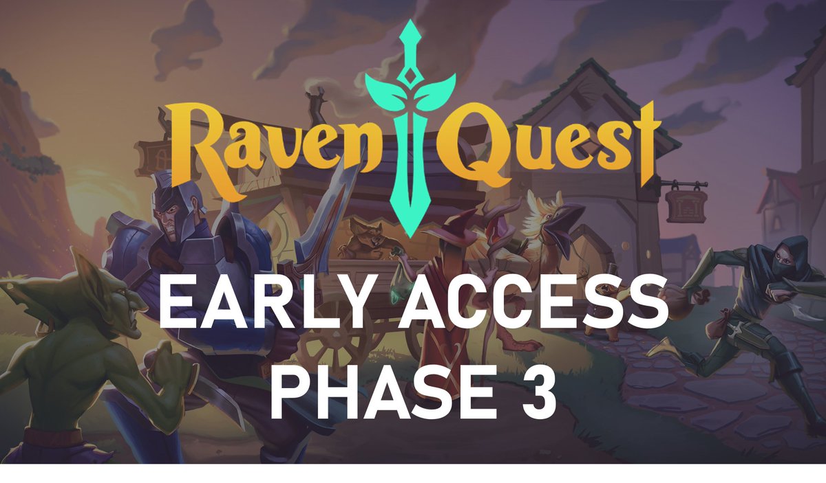 The Best Adventure Game of 2024 <a href="/RavenQuestGame/">RavenQuest</a> will be opening Early Access Phase 3 next week!

This is gonna be a big one with the largest reward pool so far.

Here's the key info and changes you need to know.

Let's dive in! 🧵🔽