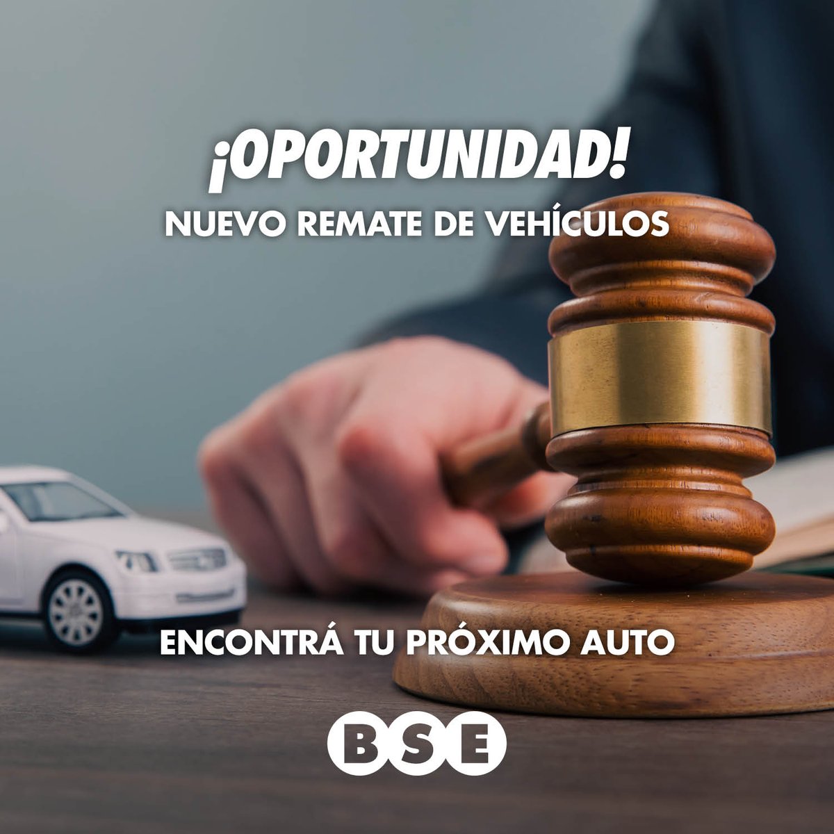 ¡Llegó el último Remate de vehículos del año! ​

🗓️ 7 de diciembre​
⏳10.00 hs.​
📍Antonio Machado 1475​

Del 2/12 al 6/12 de 12 a 16 horas, los vehículos estarán disponibles para revisación en Luis Batlle Berres 8580. ​

Accedé al catálogo aquí: bse.com.uy/documentos/rem…