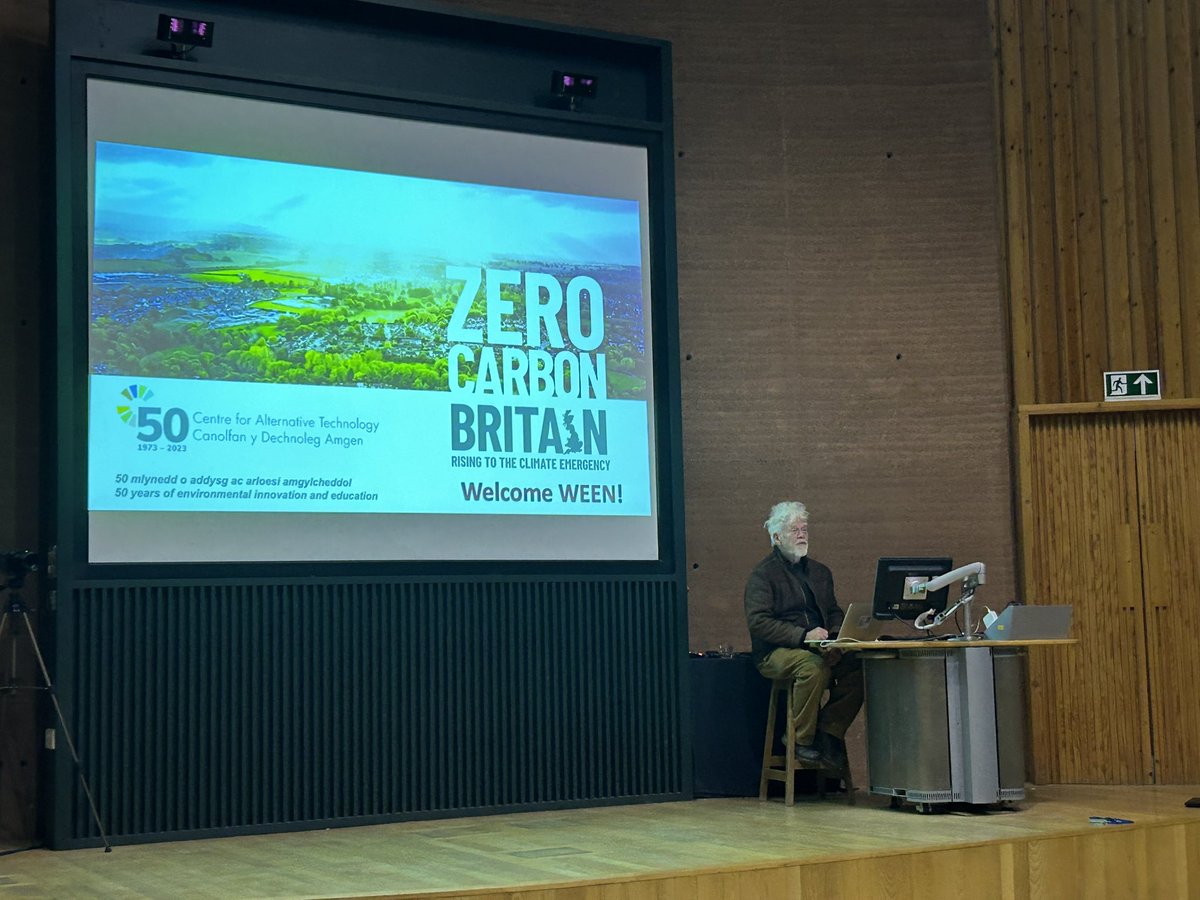Croeso i WEEN 2024 !! 🎉 

We’re kicking off this years conference with a welcome talk and introduction to the centre for alternative technology 🌳 #WEEN2024