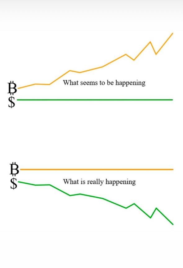 jo_arseno's tweet photo. Imagine if Bitcoin becomes the only money worth anything. There's a finite supply of Bitcoin - what if there's none left for you when you realize its value? https://t.co/IgGNwYrcHs