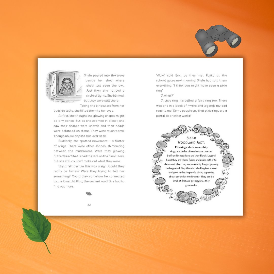 _ZephyrBooks's tweet image. Here's a sneak peak into some of the Super Woodland Facts inside #ShylasWoodWideWeb from the #WoodlandExplorersClub series by @EwaJozefkowicz 🔎

A perfect book to squeeze in this #NonFictionNovember 🍄  

bit.ly/3NH2x0c