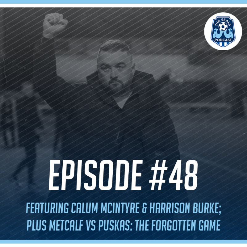 ChesterFC's tweet photo. 📻 Episode #48 of @TheSealsPodcast is now 𝗹𝗶𝘃𝗲!

🔵 On the show, we hear from Calum McIntyre and Harrison Burke; plus producer Daniel Metcalf on the documentary film 𝗠𝗲𝘁𝗰𝗮𝗹𝗳 𝘃𝘀 𝗣𝘂𝘀𝗸𝗮𝘀: 𝗧𝗵𝗲 𝗙𝗼𝗿𝗴𝗼𝘁𝘁𝗲𝗻 𝗚𝗮𝗺𝗲.