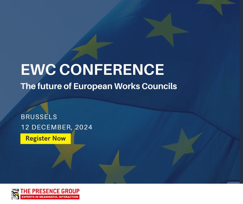 The countdown is on!

Save your spot now! 
presencegroup.eu/en/ewc-confere…

 #EWCConference #Networking #Leadership #Innovation