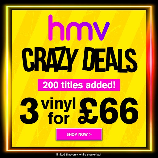 🎧 Your vinyl collection just got an upgrade! 🙌 Grab 3 for £66 on select records and spin your favorites in style. 🎶 Don’t miss out! 📀🔥 #VinylVibes #CrazyDeals