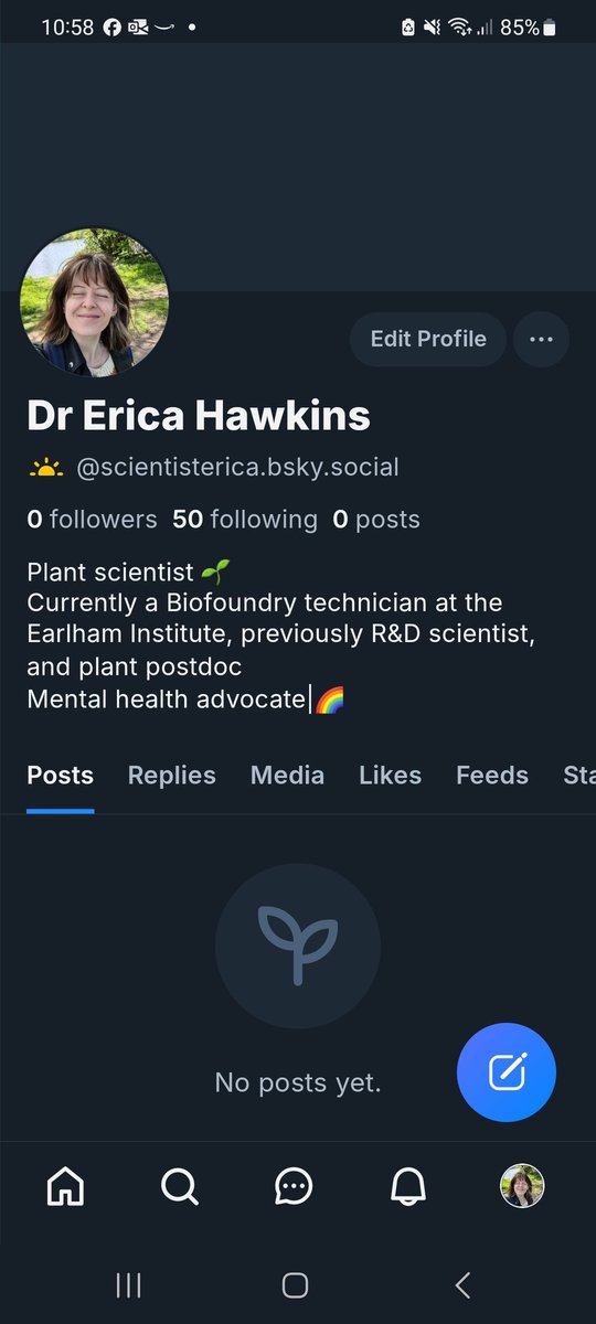 Dr Erica Hawkins 🌱🔬🏳️‍🌈 tweet media