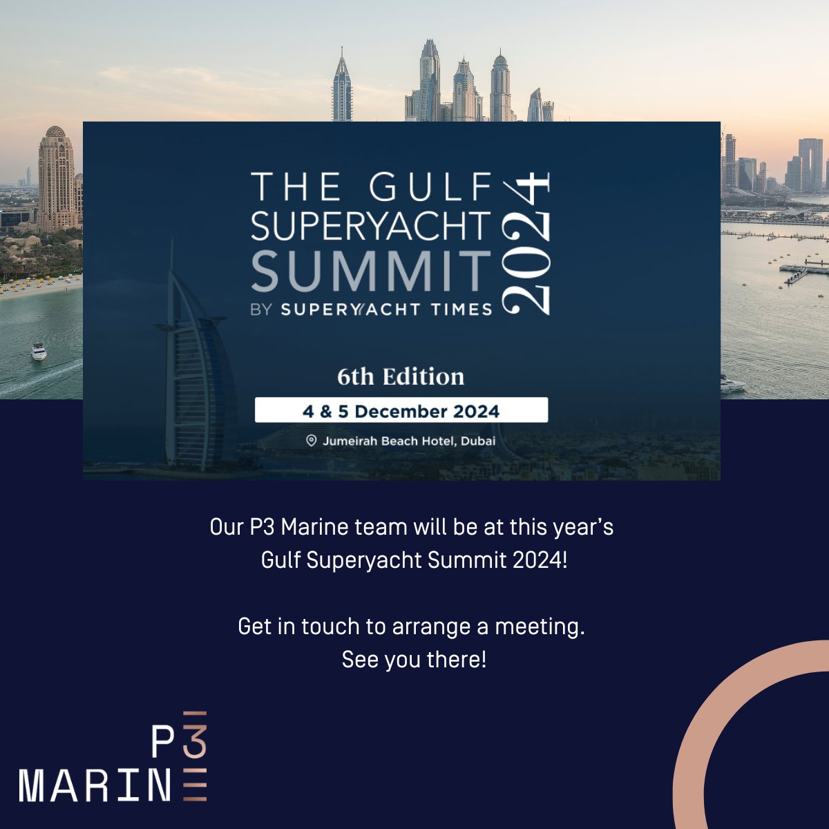 Privat3 Money (@privat3money) on Twitter photo Join us at theย Gulf Superyacht Summit 2024 by <a href="/sytreports/">SuperYacht Times</a> onย December 4-5ย at theย Jumeirah Beach Hotel, Dubai! ๐ฆ๐ช
Email our P3 Marine Sales Director, Lewis at lewis@privat3money.com to arrange a meeting!
We canโt wait to see you there! ๐
#P3Marine #GulfSuperyachtSummit Join us at theย Gulf Superyacht Summit 2024 by <a href="/sytreports/">SuperYacht Times</a> onย December 4-5ย at theย Jumeirah Beach Hotel, Dubai! ๐ฆ๐ช
Email our P3 Marine Sales Director, Lewis at lewis@privat3money.com to arrange a meeting!
We canโt wait to see you there! ๐
#P3Marine #GulfSuperyachtSummit