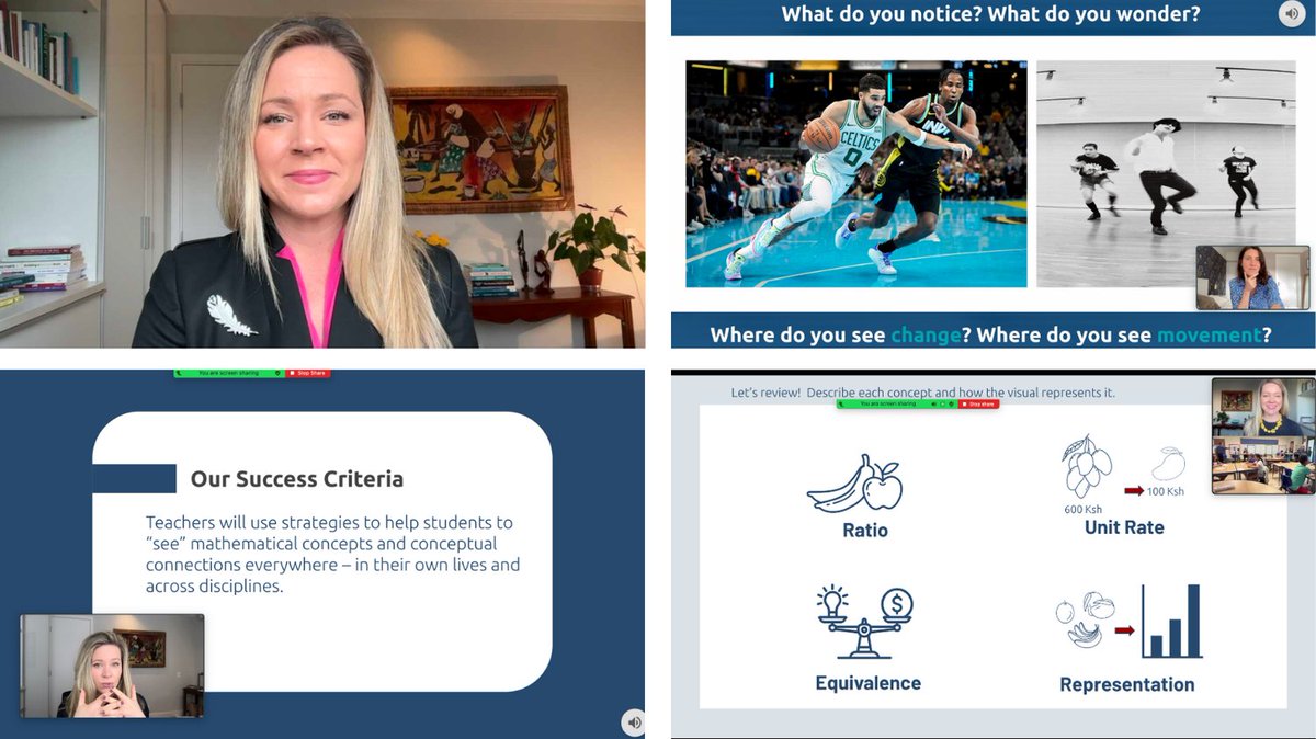 JulieHStern's tweet image. 🌍 Attentive. Comprehensive. Customized. 🌟

Our partner schools&apos; goals drive us to create tailored solutions.

This week, we:
✅ Launched a course for School Boards
✅ Delivered 2 classroom lesson labs
✅ Facilitated 4 coaching calls
✅ Led 2 faculty workshops

#patternseekers