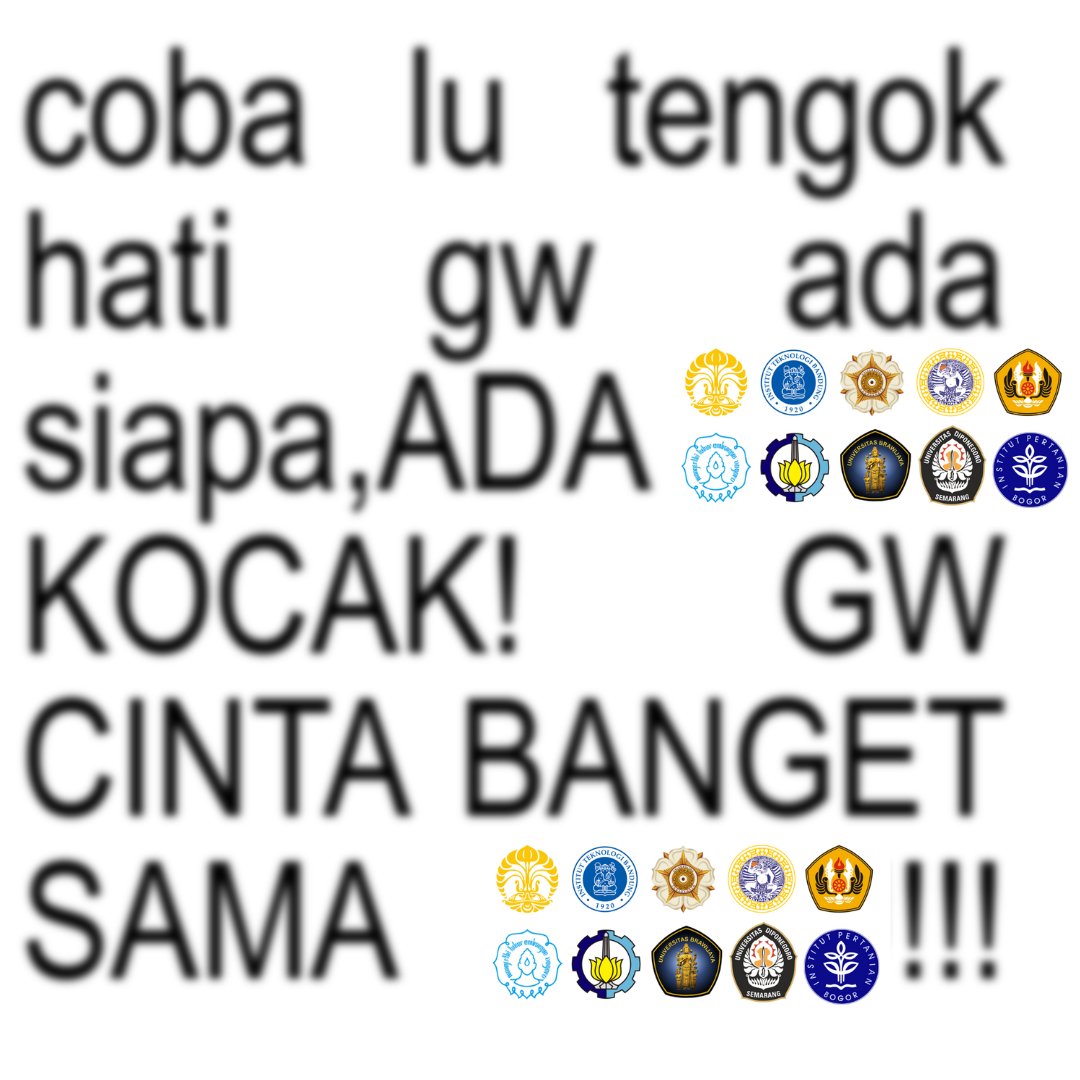 Di hatimu ada siapa gusy?