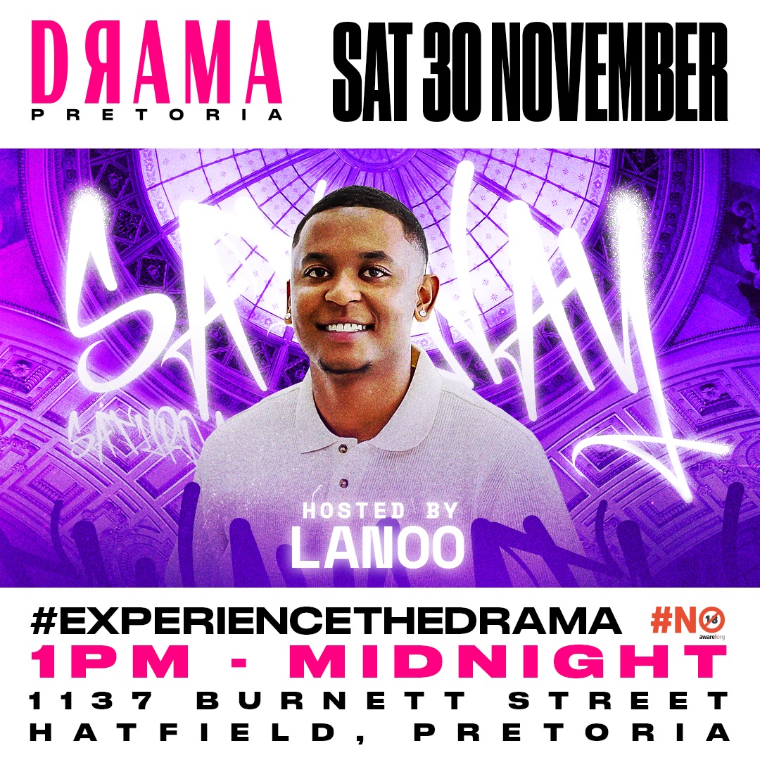 dramabar_pta's tweet photo. Donβt miss out on the hottest Saturday ever !π₯πΎππ» Only at DRAMA !π₯π₯π the one place where we get vibey and wild !π₯
Featuring:
@tango_supreme
@ReaDaSoul
@cyfred_16
Hosted by:
Lanoo
#experiencethedrama #dramapta https://t.co/b9ZjTfwLP0