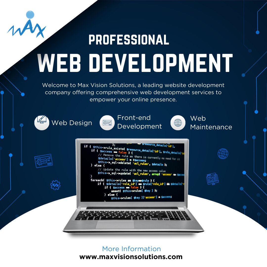 MVisionSolution's tweet image. Your dream website is just a click away. Let’s build it together."
#MVS #WebDevExperts #CustomWebDesign #DigitalSolutions #TechSavvy #OnlineSuccess