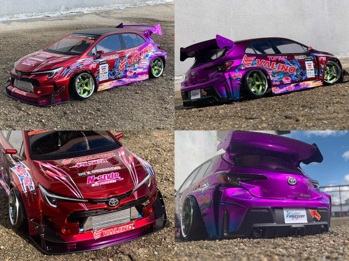 NO.163 アディクション PANDEM GRカローラ SHOWUP EGOKANDY