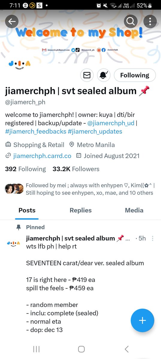 SSTANRENE's tweet photo. @jiamerch_ph https://t.co/5mIJBBp7GC