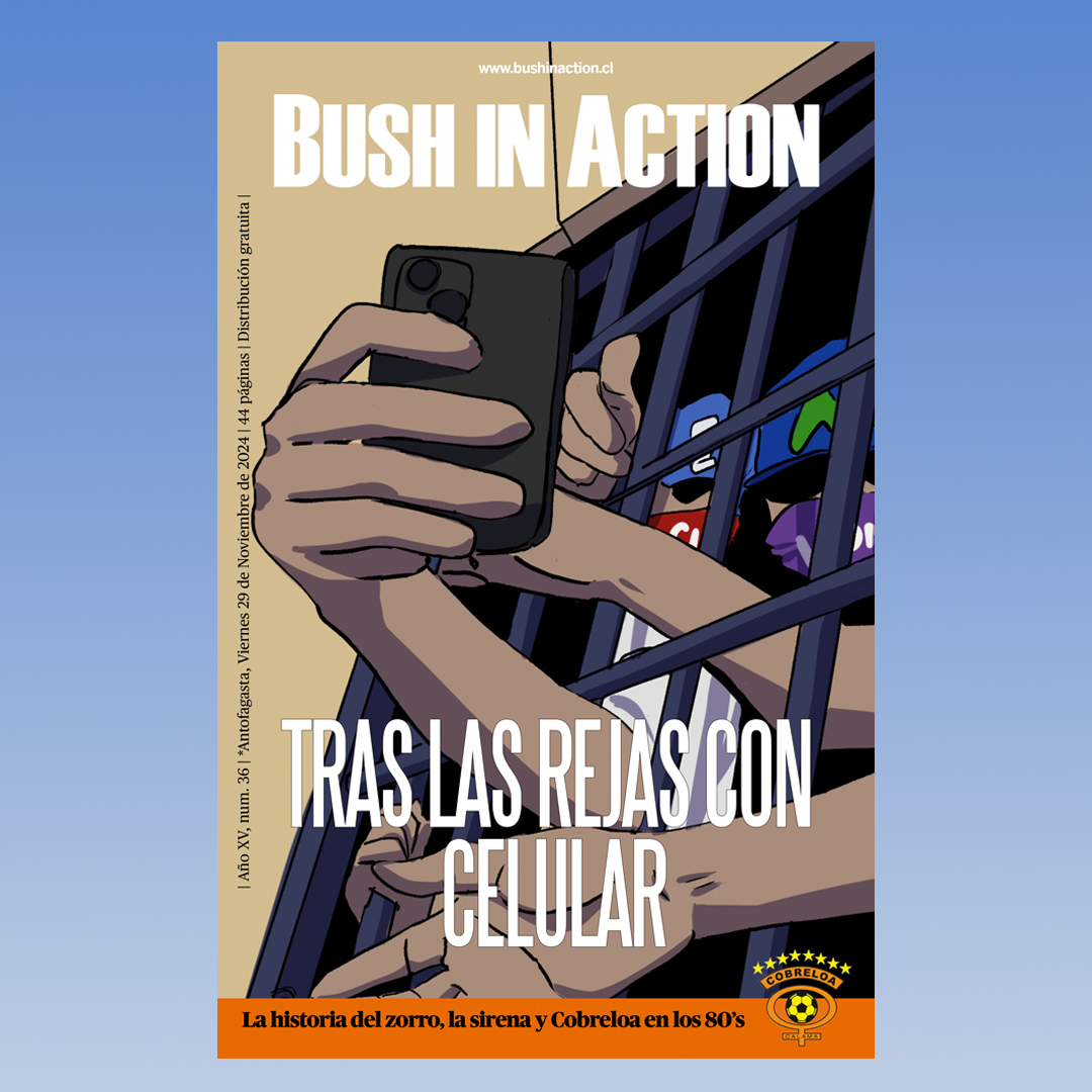 BushinAction's tweet photo. En esta edición quisimos saber cómo los presos de Chile acceden a internet, los inicios de Cobreloa y cómo el traslado de Chuquicamata terminó con el restorán El Peuco de Calama, entre otras historias.  

Descárgala en https://t.co/nh4cDnJ8SJ 

#calama #cobreloa #talca #elpeuco https://t.co/c7SrFR4H3b