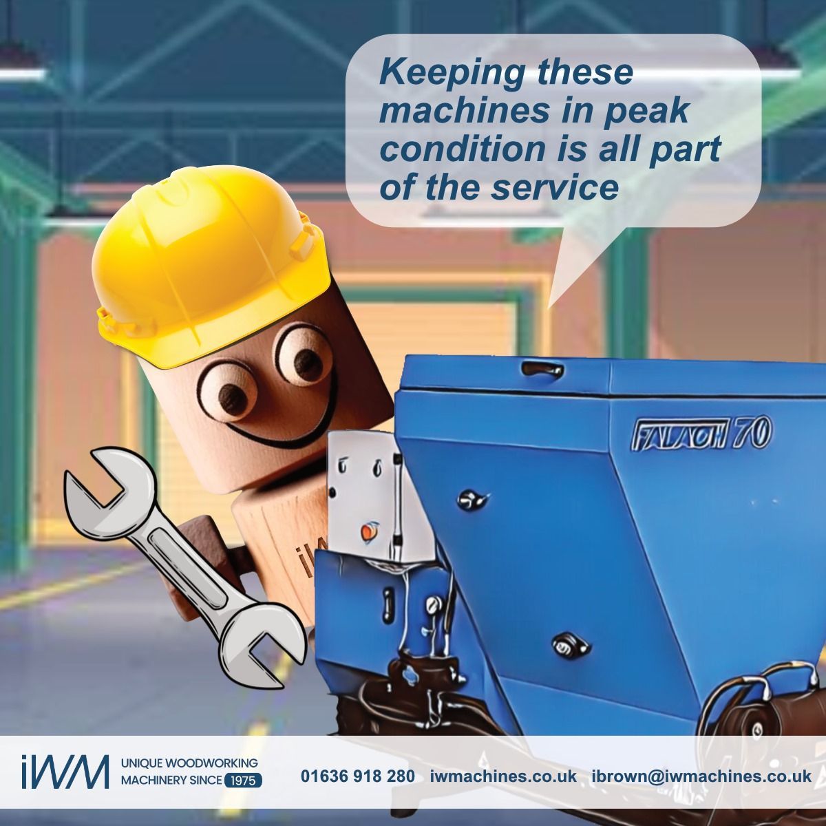 iwm_Ltd's tweet image. 💼 Our Servicing Includes:
✅ Thorough inspections
✅ Preventive maintenance
✅ Quick turnaround times  

📱 07944108747 / 07970431899
📧 E: ibrown@iwmachines.co.uk / henry@iwmachines.co.uk  

#Woodworking #MachineryServicing #IWMachines