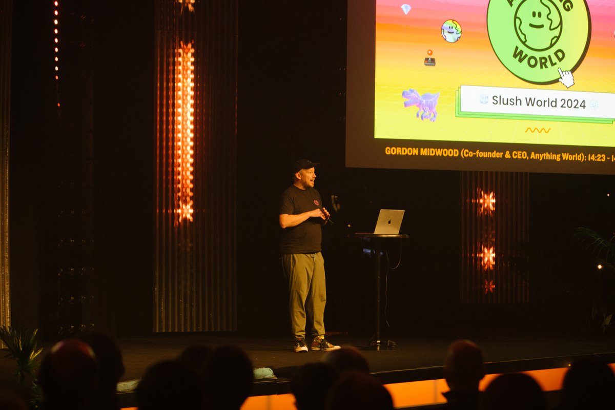 Our Slush 2024 talk is now live on YouTube! 🥳 Our CEO, <a href="/differentcloth/">gordon</a> (Gordon) shares insights on the future of 3D creativity with Anything World! A massive thank you to <a href="/SlushHQ/">Slush</a>  for the incredible opportunity to speak on such an amazing stage and connect with so many