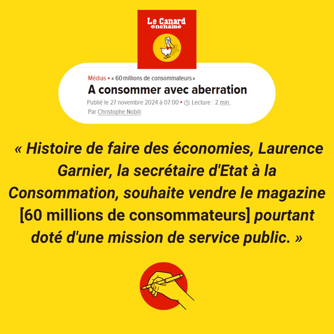 Un grand merci au <a href="/canardenchaine/">Le Canard enchaîné</a> !
> lecanardenchaine.fr/medias/49512-a…