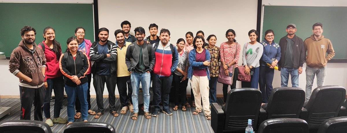 From being the most intrigued by QM &amp; spectroscopy as a student to teaching it as a TA, the journey feels surreal. 
Teaching wasn’t something I initially saw myself enjoying, but I’m so grateful my advisor encouraged me to try it before forming an opinion. 
#LastClass