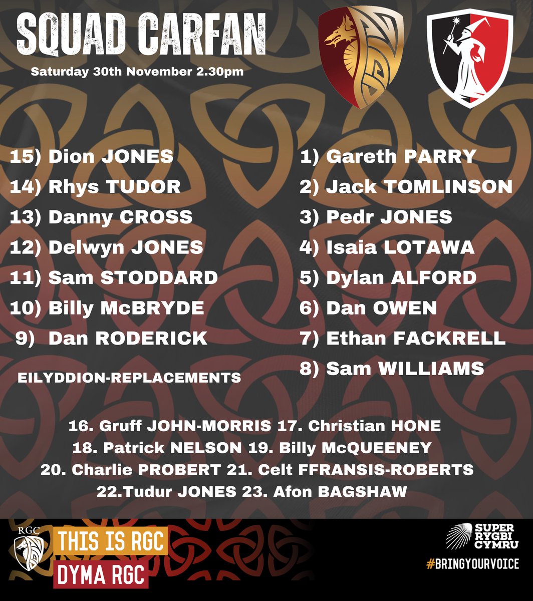 ABERAFAN ye RGC / ABERAVON v RGC <a href="/SuperRygbiCymru/">Super Rygbi Cymru</a>