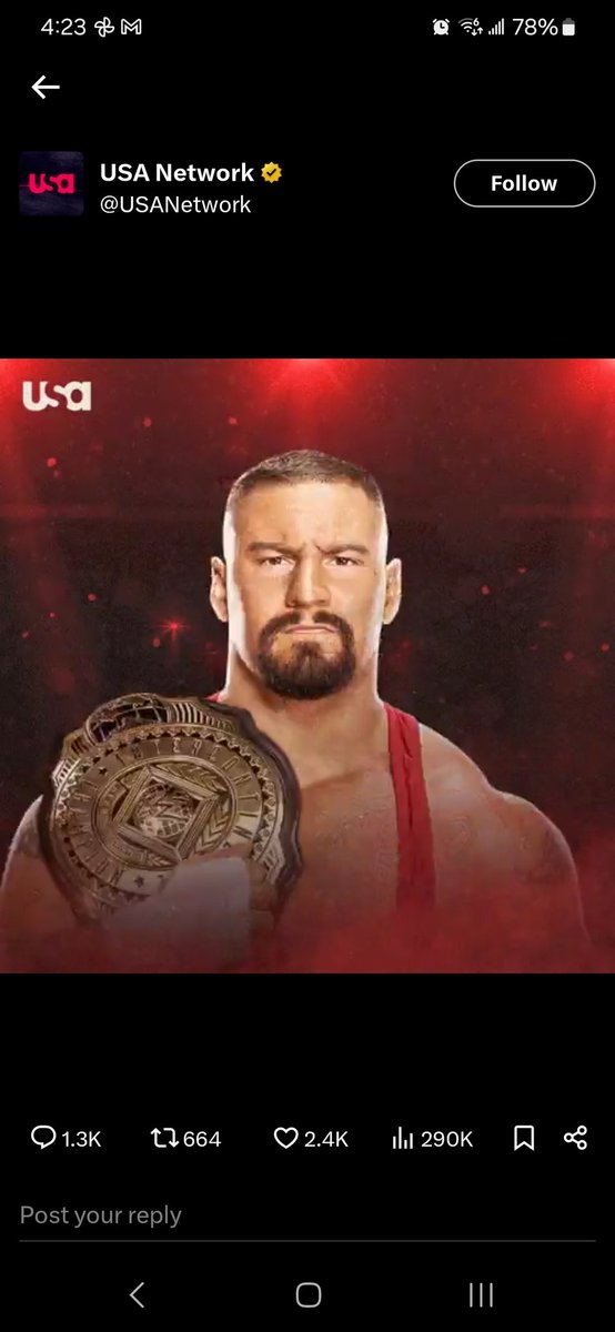 ptesa13's tweet photo. @USANetwork @MiaYim @ImChelseaGreen @YaOnlyLivvOnce @WWEUsos @BiancaBelairWWE @CodyRhodes @RealLAKnight @TheTrinity_Fatu @tiffstrattonwwe @reymysterio https://t.co/lgVG21W1Hp