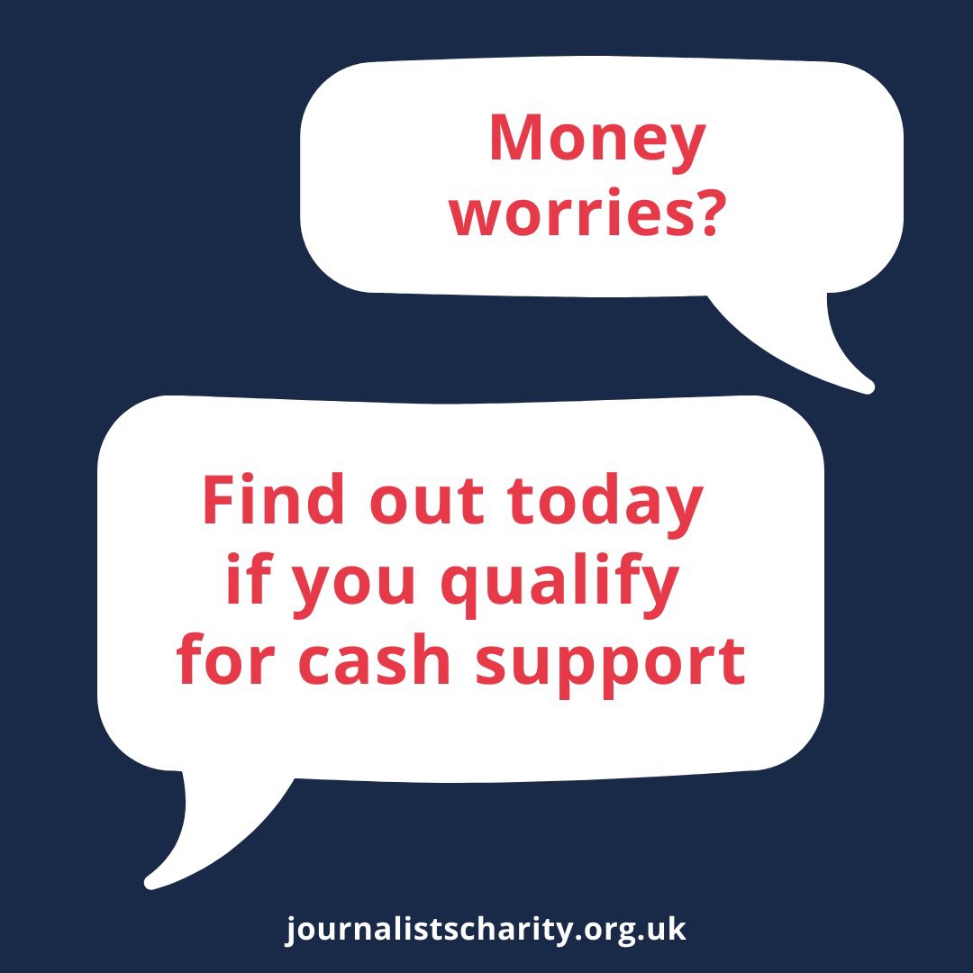 This time of year can take your money anxieties to the next level.

If you’re juggling debts, struggling to make ends meet, or experiencing other money worries, we can help. 

We give CASH support to journalists &amp; former journalists who qualify. Go online for info/apply.