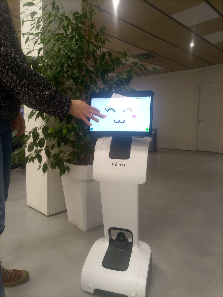 Grup MIFAS (@grupmifas) on Twitter photo Nova incorporació tecnològica a #MIFAS: en #Temi!
🦾 Tenim un robot d’assistència a les nostres oficines. Forma part d’un projecte innovador de <a href="/GrupoSalto/">Group Saltó</a> i <a href="/aspidlleida/">Associació ASPID</a> que busca millorar la qualitat de vida i l’autonomia de les persones amb #discapacitat. Nova incorporació tecnològica a #MIFAS: en #Temi!
🦾 Tenim un robot d’assistència a les nostres oficines. Forma part d’un projecte innovador de <a href="/GrupoSalto/">Group Saltó</a> i <a href="/aspidlleida/">Associació ASPID</a> que busca millorar la qualitat de vida i l’autonomia de les persones amb #discapacitat.