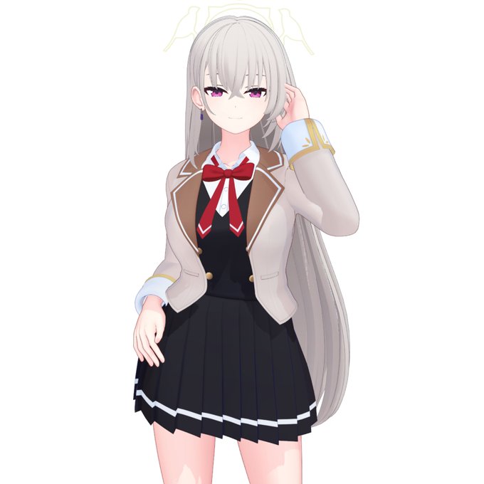 わっぴ～セット2も配布開始しました～ア◯リャさんの制服移植してみましたがギャルっぽくて良き来月はアイドルミ◯ネを作ろうかと思います 