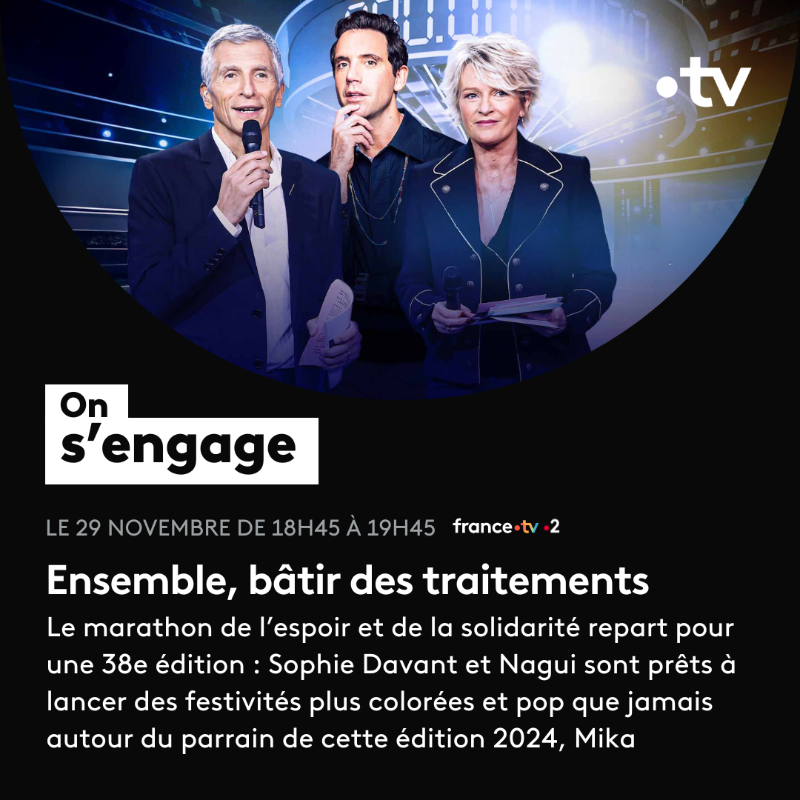 Francetele's tweet photo. 🟡 ⏰ Tic tac… Le coup d’envoi du #Téléthon2024, c’est dans quelques heures ! 

Tout le week-end, l'ensemble des antennes, des journalistes et animateurs sont mobilisés pour cette 38e édition aux côtés de @mikasounds. 

On compte sur vous !

☎️ 3637
💻 https://t.co/XMYynlGr5d