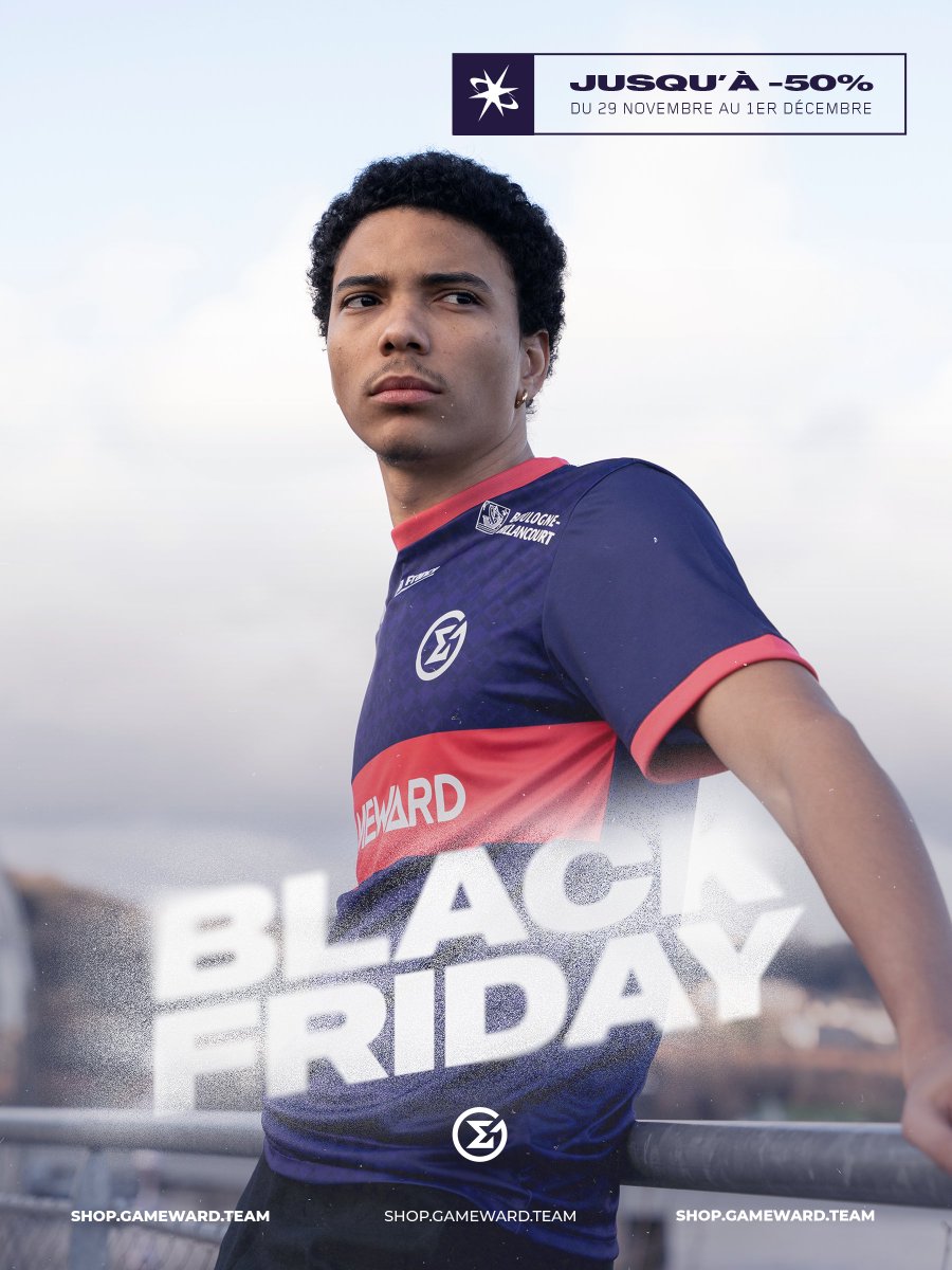 GameWard (@gamewardteam) on Twitter photo Le Black Friday dรฉbarque chez GameWard ๐ซก
C'est le moment ou jamais d'avoir autant de flow que <a href="/matiaslaclasse1/">Matiaslaclasse</a>
๐ shop.gameward.team
#FaceEverything Le Black Friday dรฉbarque chez GameWard ๐ซก
C'est le moment ou jamais d'avoir autant de flow que <a href="/matiaslaclasse1/">Matiaslaclasse</a>
๐ shop.gameward.team
#FaceEverything