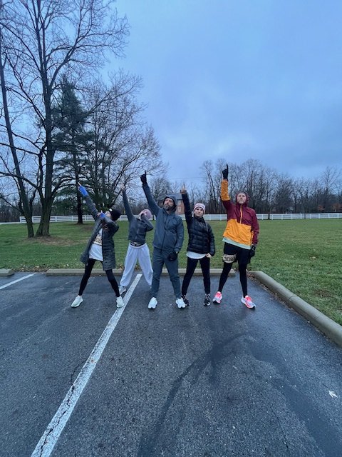 rifester13's tweet photo. Had a great run with 2/3 of my daughters and my buddy @johnreuben !  Happy Thanksgiving!!!  #Running https://t.co/LarlclftCV
