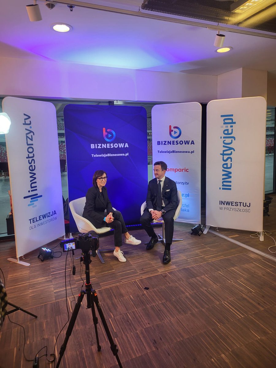 <a href="/tbardzilowski/">Tomasz Bardziłowski</a>, Prezes Zarządu <a href="/GPW_WSExchange/">GPW</a>, gościem Telewizji Biznesowej na konferencji ForFin 2024 organizowanej przez <a href="/inwestorzy/">Stowarzyszenie Inwestorów Indywidualnych 📈</a>. 🎥 Niedługo obejrzysz wywiad na antenie Telewizja Biznesowa.

🎤 Wywiad poprowadziła <a href="/IKozakiewicz/">Izabela Kozakiewicz</a> 

#gpw #inwerstowanie #forfin2024 #giełda