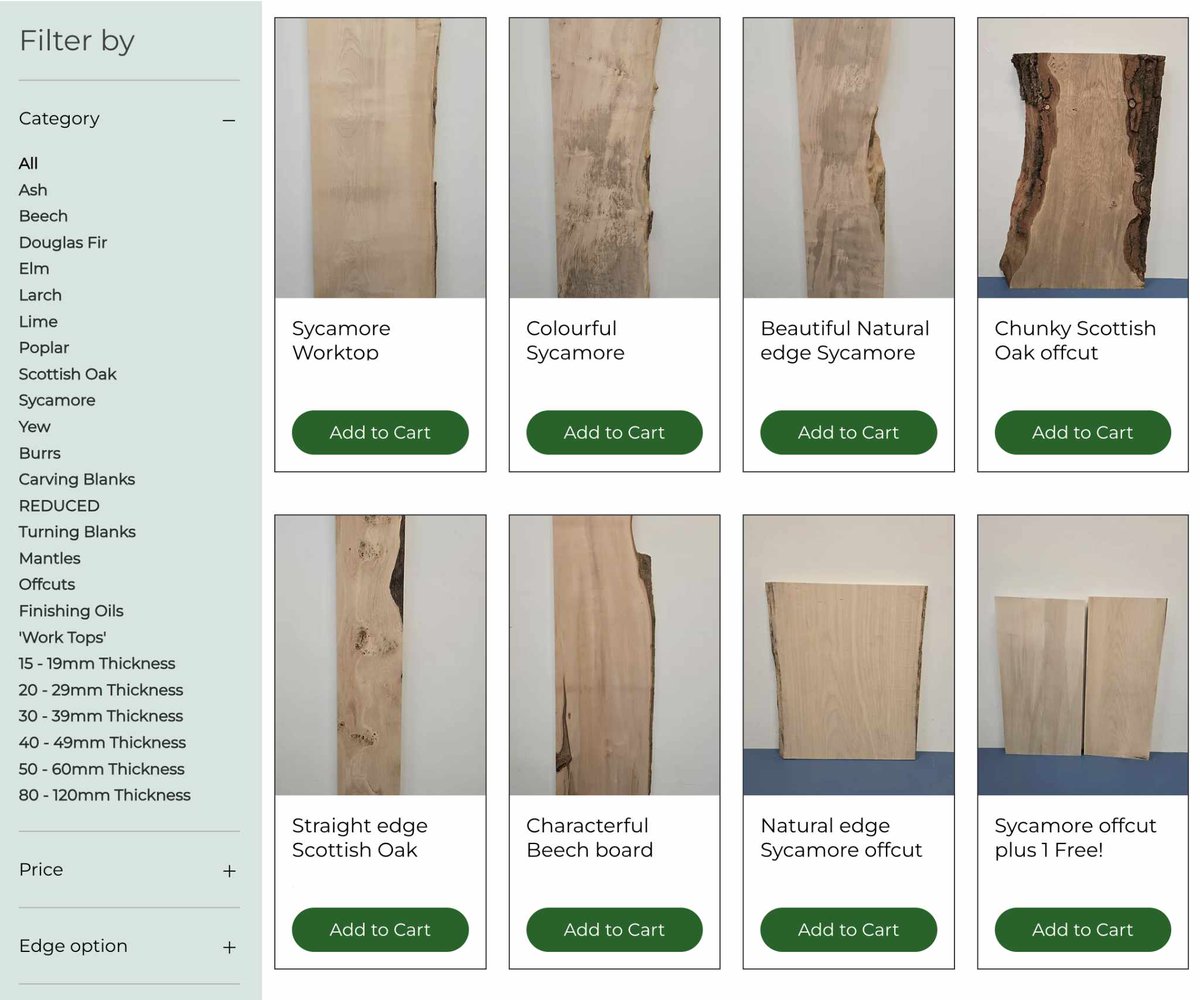 New Selection of Hardwood available from our online store! 🪵
High quality, locally sourced, and always affordable!

Shop now - scottishwood.co.uk/shop

#ScottishWood #Sawmill #Timbershop #Hardwoods #HardwoodScotland #Timber #Sustainable #NewArrivals 

wix.to/MohG5gs