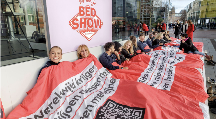 Aidsfonds lanceert de Ver-van-je-Bedshow. “Met deze actie willen we laten zien dat de strijd tegen aids nog lang niet voorbij is"
<a href="/Aidsfonds/">Aidsfonds</a> @Gardeners

fonkmagazine.nl/artikelen/camp…