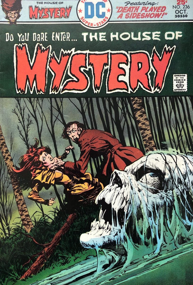john_baron's tweet photo. House of Mystery  #236
Art by Berni Wrightson https://t.co/i0QqKAASh8