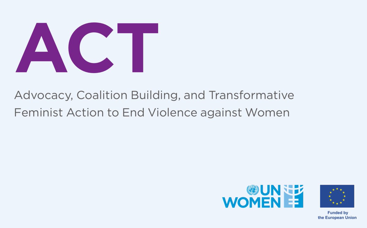 UN Women Africa is thrilled to launch the ACT Programme, a transformative initiative focused on advancing gender equality, strengthening resilience, and addressing backlash across East and Southern Africa. Stay tuned for impactful stories! ✨ #ACTForEquality