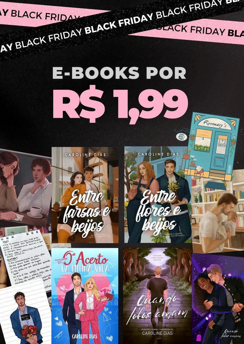 OLHA A PROMOÇÃO 🗣️🗣️🗣️🗣️

Até amanhã (30), por apenas R$ 1,99, dá pra garantir qualquer romancinho do Carolverso (inclusive o sobrenatural) 🫶🏻

RT pra espalhar a notícia?

amzn.to/3TMicQ4