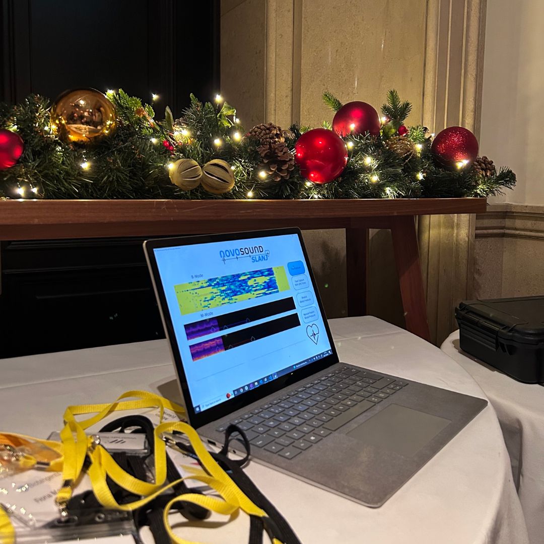 novosounduk's tweet image. Thrilled to join @kelvincapital  for festive Christmas drinks! Engaging chats, laughter, and Novosound BP readings—great results &amp;amp; feedback. Huge thanks for a fantastic evening! 🎄🥂 #Innovation #UltrasoundTech  #Teamwork #HolidayCheers #UltrasoundIntegratedEverywhere