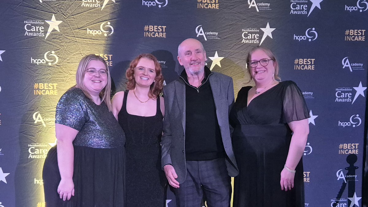 Last night we attended the Hertfordshire Care Awards. We were nominated for the Contribution to Care Award. Although we didn’t win the award, we are all winners for seeing the difference our services make to our clients’ lives! Congratulations to Druglink for coming first place!