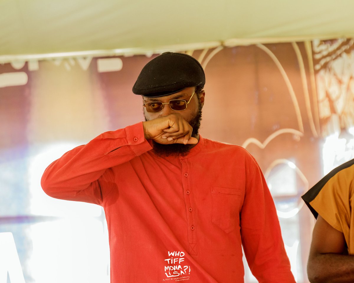 Saw <a href="/Deblasanta/">SANTA NO-CLAUS</a> brilliant play WHO TIFF MONA LISA at The Lagos International Theatre Festival 2 weeks ago.