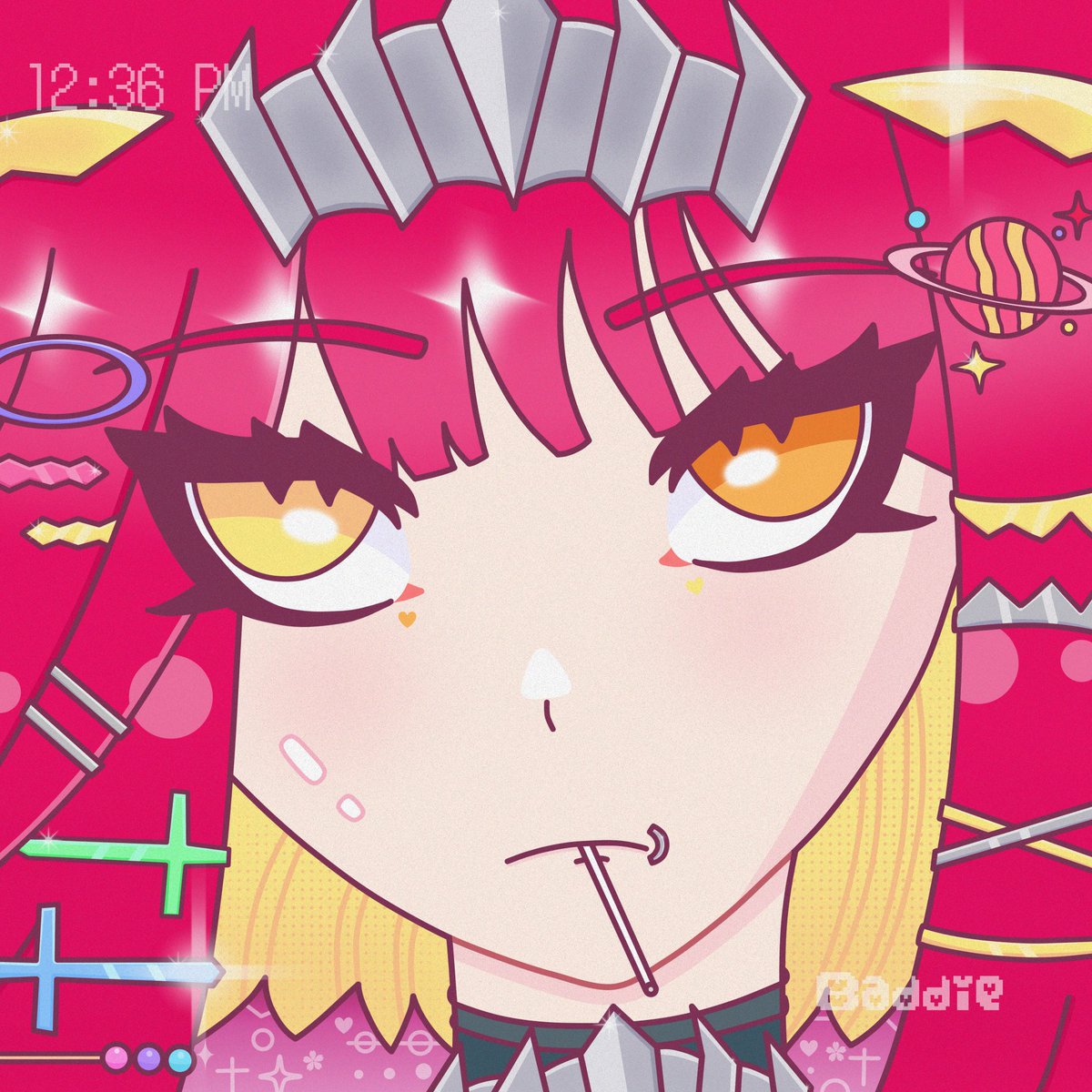 Happy Friday❤️‍🔥

Red Baddie on <a href="/exchgART/">Exchange Art</a> 

Link🔗
exchange.art/single/4rYHEnL…