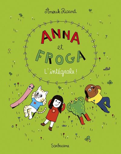On a découvert avec ma fille l’anim ANNA &amp; SES AMIS. Je connaissais pas du tout et j’ai flashé direct sur le design de la grenouille.
Explosions de cerveau quand j’ai découvert que c’était Anouk Ricard qui en était la créatrice 🐸💚💚💚
J’aime follement FROGA.