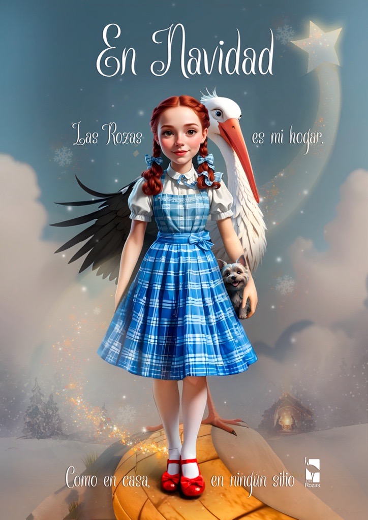 🎄Este año, la Navidad llega a #LasRozas con la magia de #ElMagodeOz, invitándonos a compartir la aventura de Dorothy y su inolvidable viaje de vuelta a casa. 

Hoy se celebrará el encendido de luces en la plaza Mayor, y se proyectará un videomapping.
➕lasrozas.es/node/11049