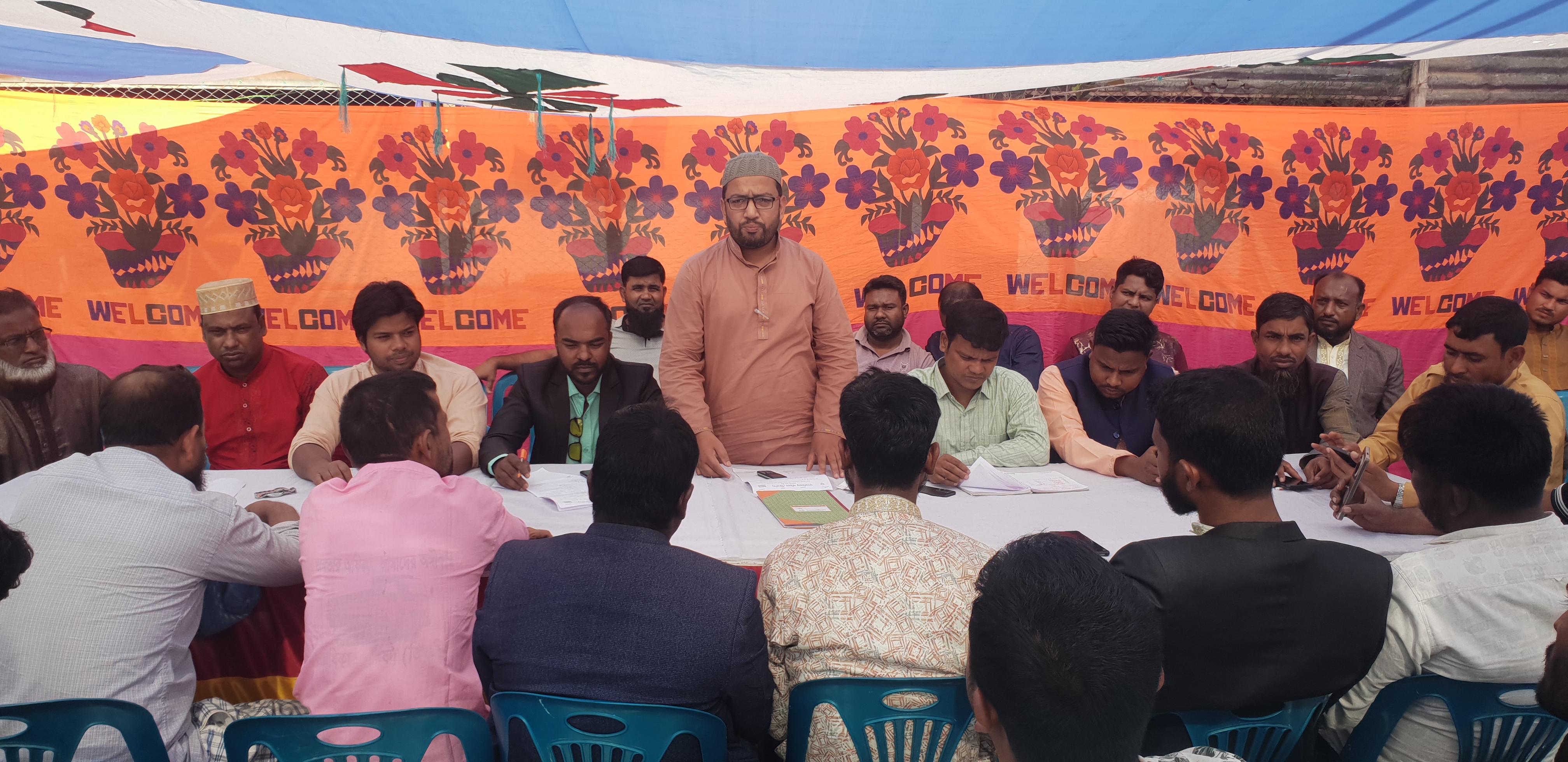 গণ অধিকার পরিষদ মাদারগঞ্জ উপজেলা শাখার আহবায়ক কমিটির পরিচিতি সভা