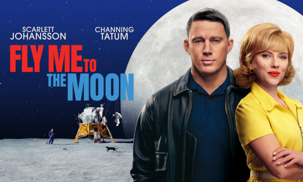 Thur film on 5 Dec is 'Fly Me To the Moon' (12A). Stars Scarlett Johansson &amp; Tatum Channing. It's a simple romantic comedy and an alternative-history of the 1969 manned moon mission. Some of  us wondered at the time whether it really happened. Could a moon landing be faked?