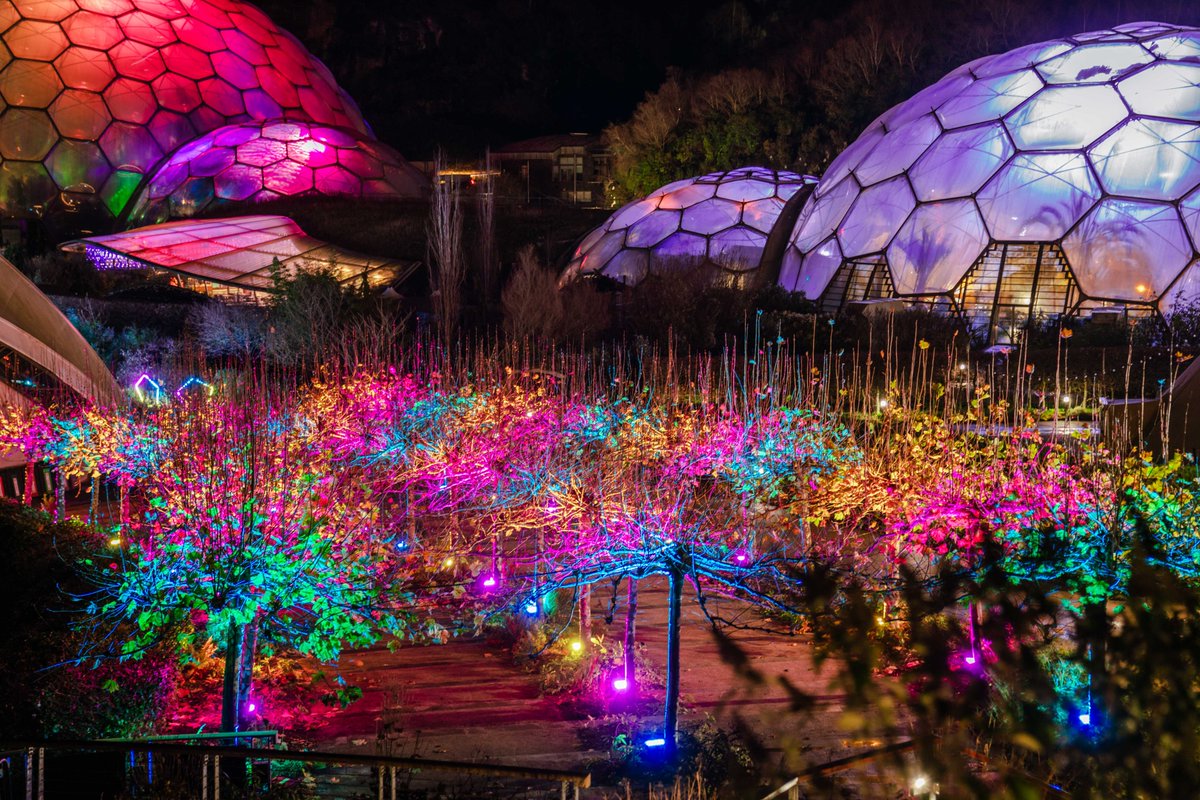 🎄Christmas has arrived <a href="/EdenProject/">Eden Project</a> with more lights than ever before, Father Christmas, ice skating and much more 🎄 edenproject.com/media-relation…